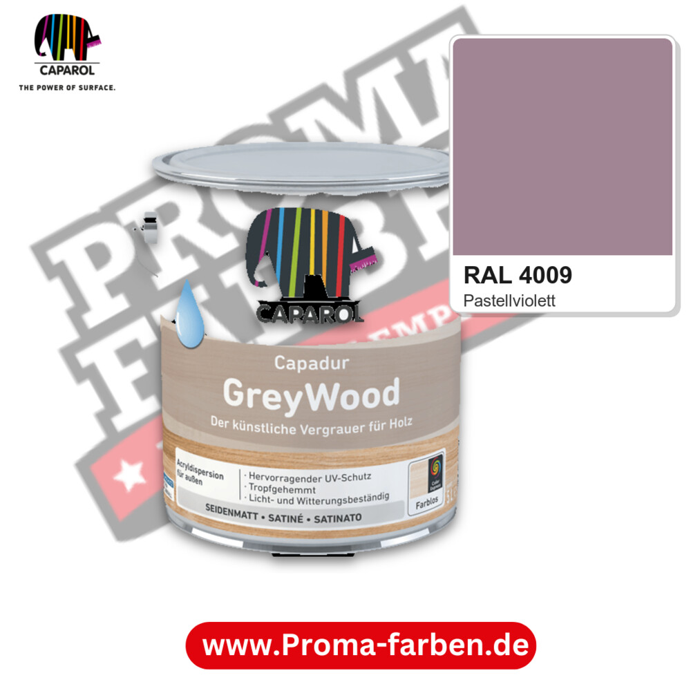 Caparol Capadur GreyWood RAL 4009 kaufen Proma Farben Hamburg