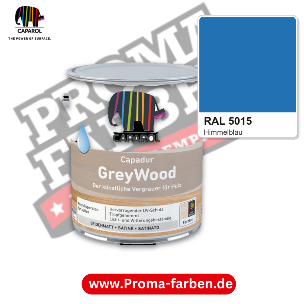 Caparol Capadur GreyWood RAL 5015 kaufen Proma Farben Hamburg