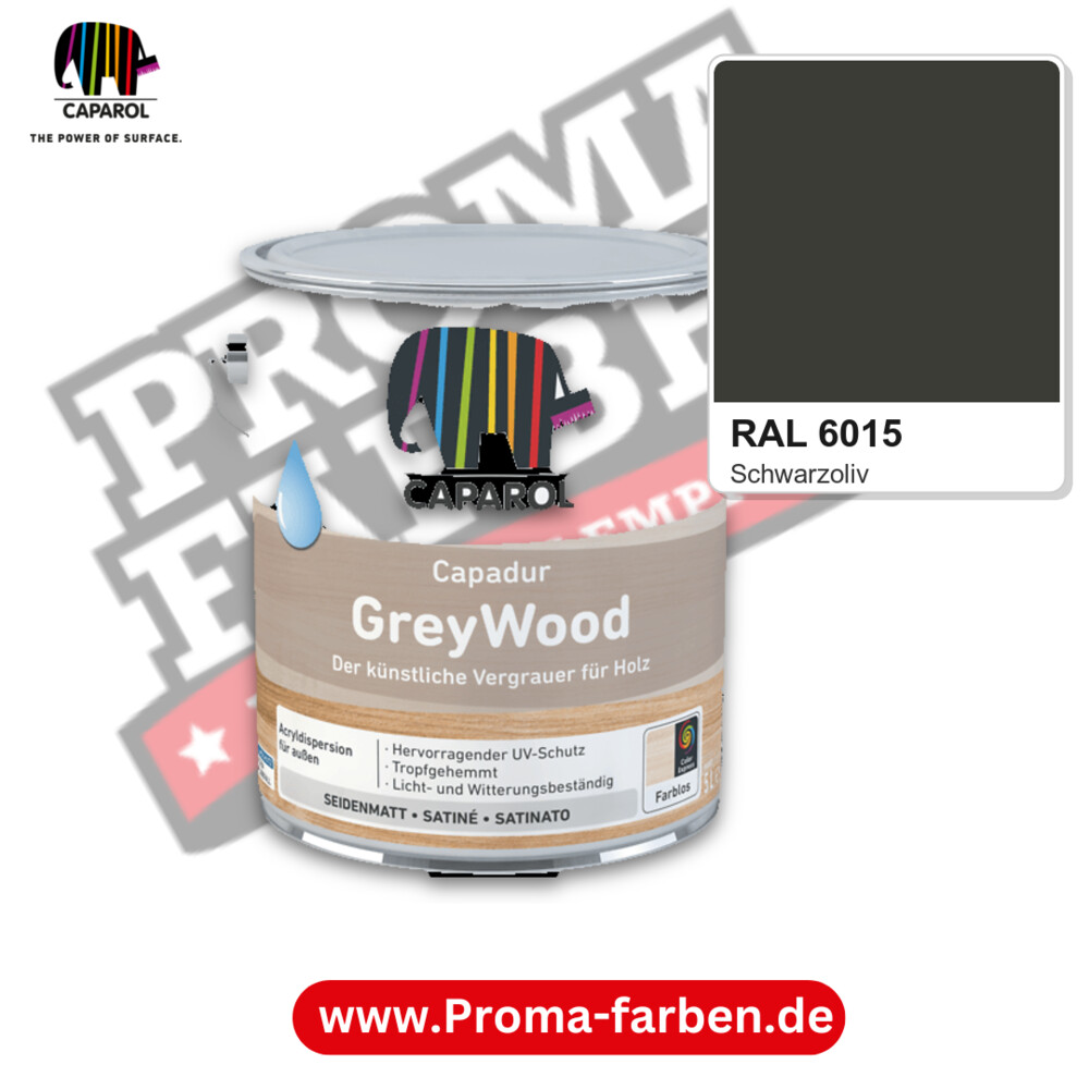 Caparol Capadur GreyWood RAL 6015 kaufen Proma Farben Hamburg