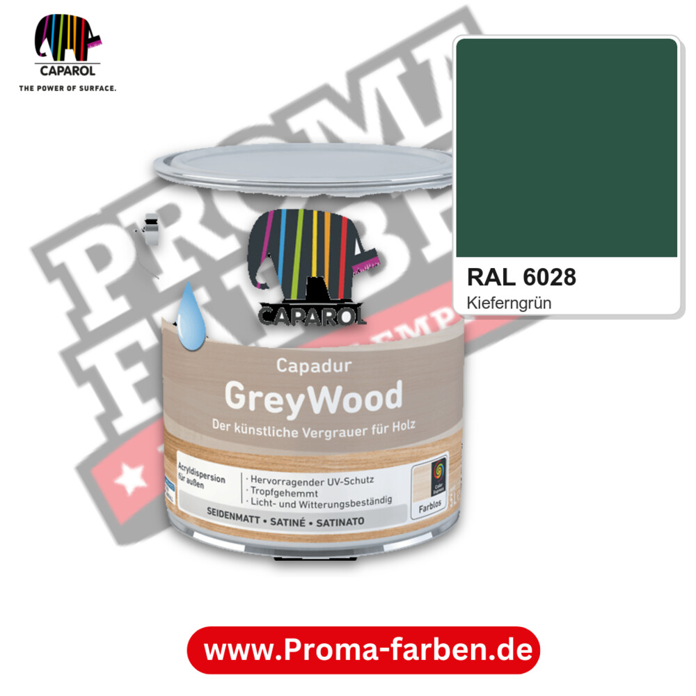 Caparol Capadur GreyWood RAL 6028 kaufen Proma Farben Hamburg