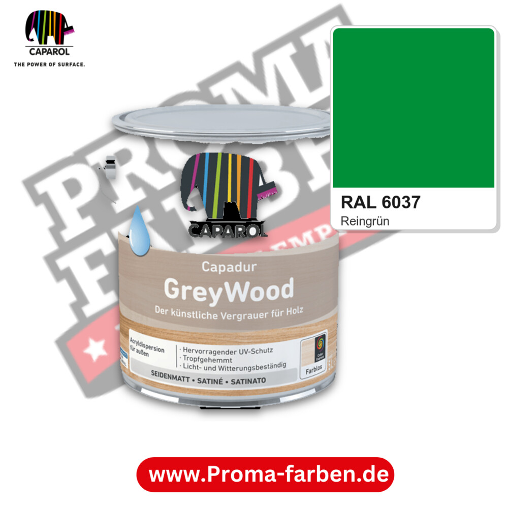 Caparol Capadur GreyWood RAL 6037 kaufen Proma Farben Hamburg