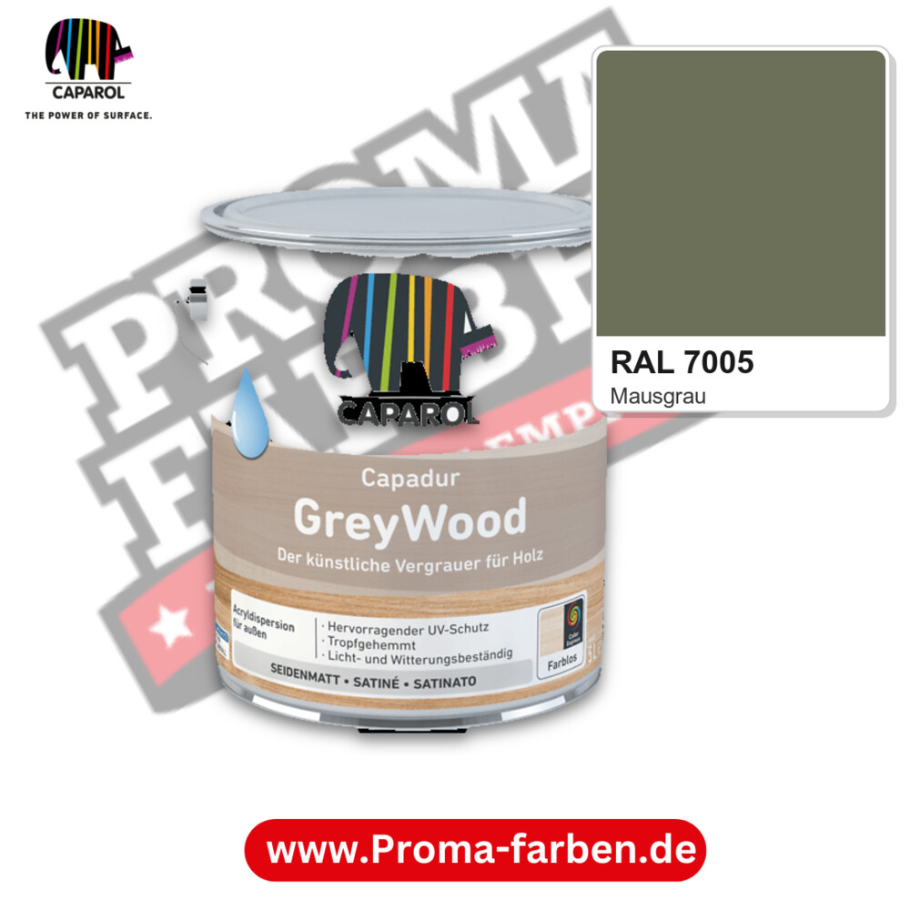 Caparol Capadur GreyWood RAL 7005 kaufen Proma Farben Hamburg