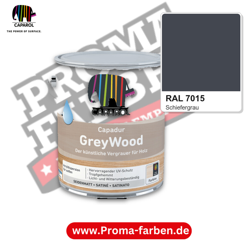 Caparol Capadur GreyWood RAL 7015 kaufen Proma Farben Hamburg