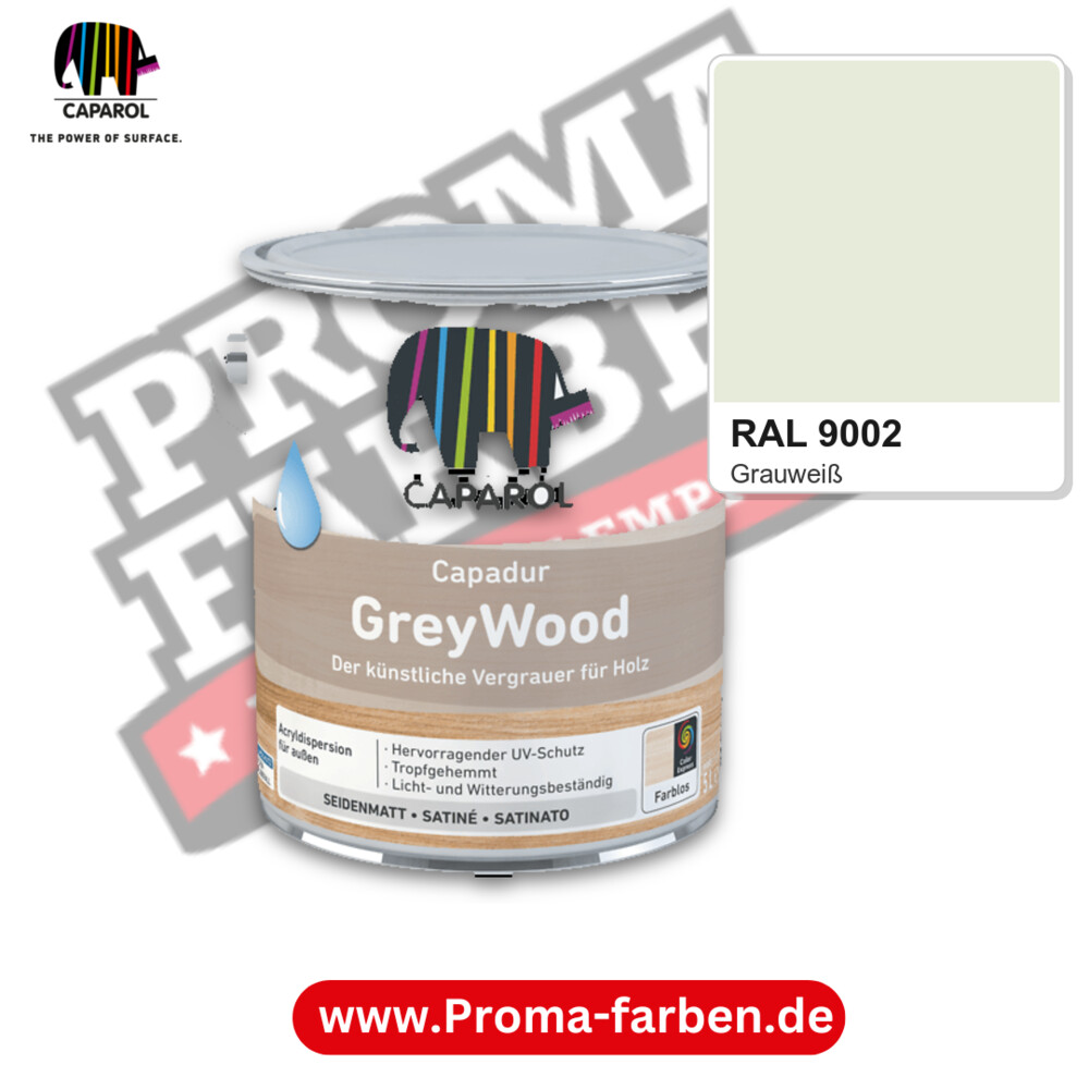 Caparol Capadur GreyWood RAL 9002 kaufen Proma Farben Hamburg