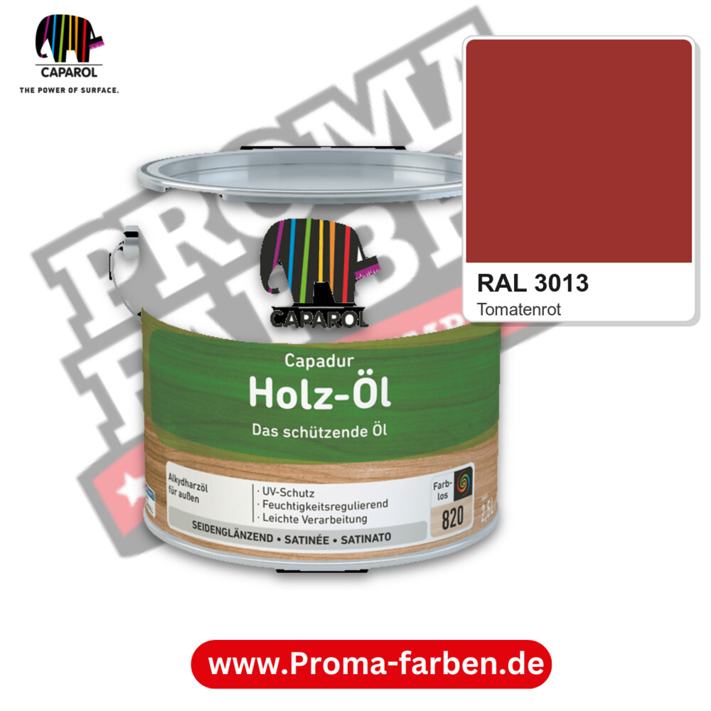 Caparol Capadur Holz-Öl RAL 3013 kaufen Proma Farben Hamburg