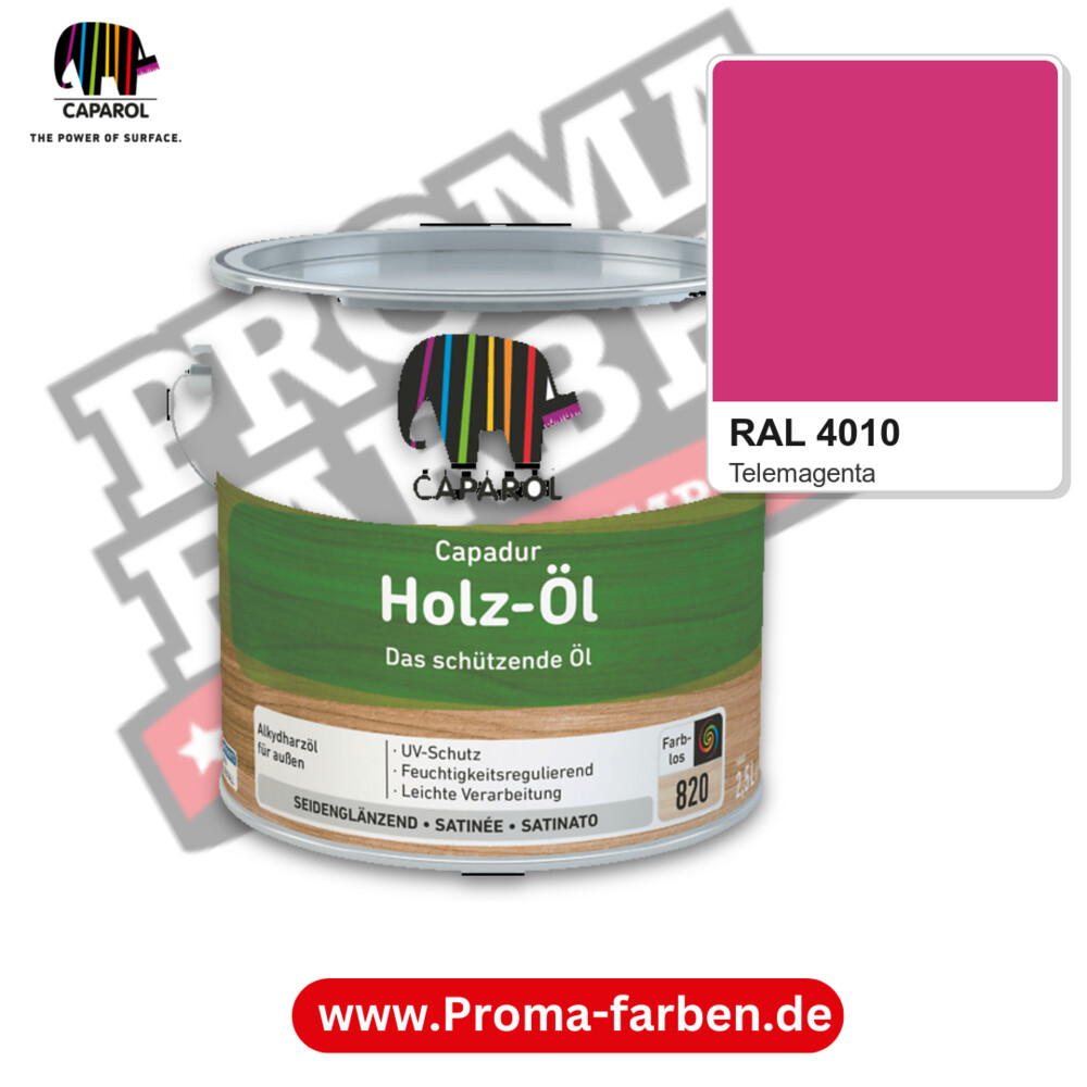 Caparol Capadur Holz-Öl RAL 4010 kaufen Proma Farben Hamburg
