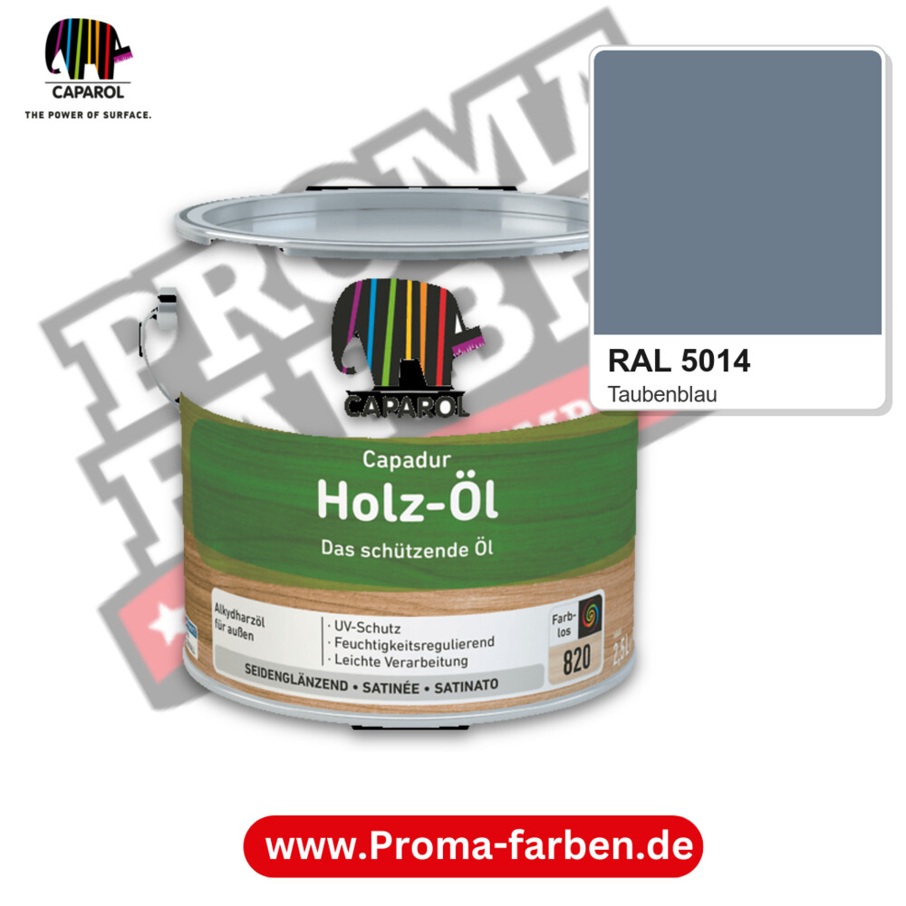 Caparol Capadur Holz-Öl RAL 5014 kaufen Proma Farben Hamburg