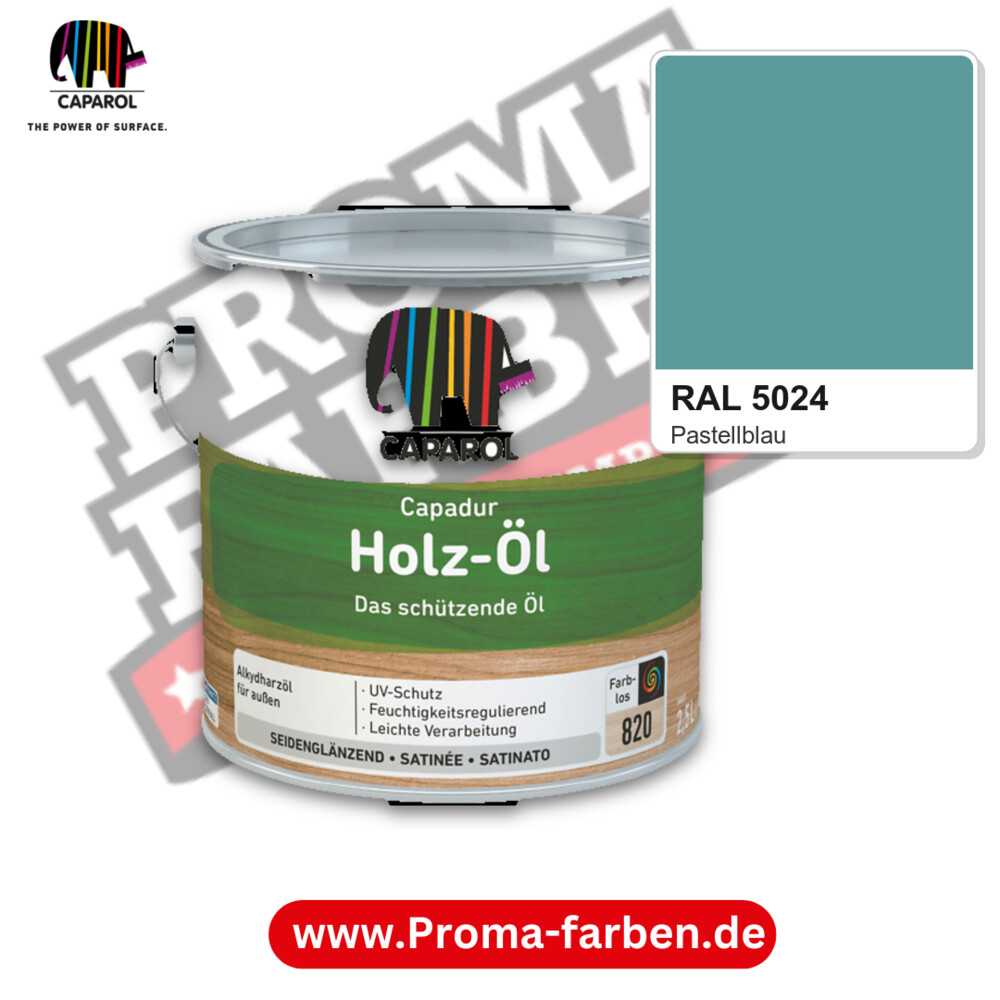 Caparol Capadur Holz-Öl RAL 5024 kaufen Proma Farben Hamburg