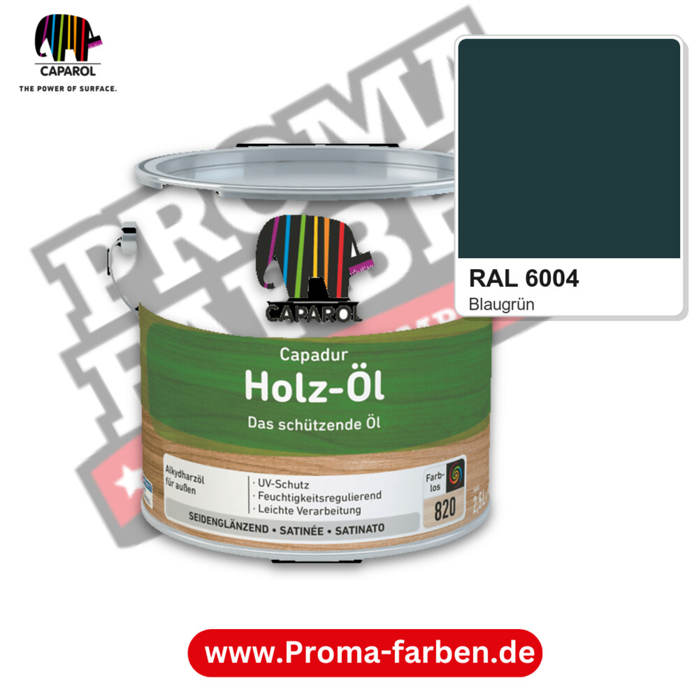 Caparol Capadur Holz-Öl RAL 6004 kaufen Proma Farben Hamburg