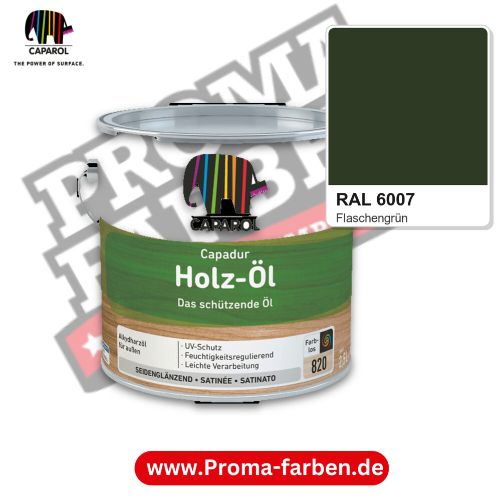 Caparol Capadur Holz-Öl RAL 6007 kaufen Proma Farben Hamburg