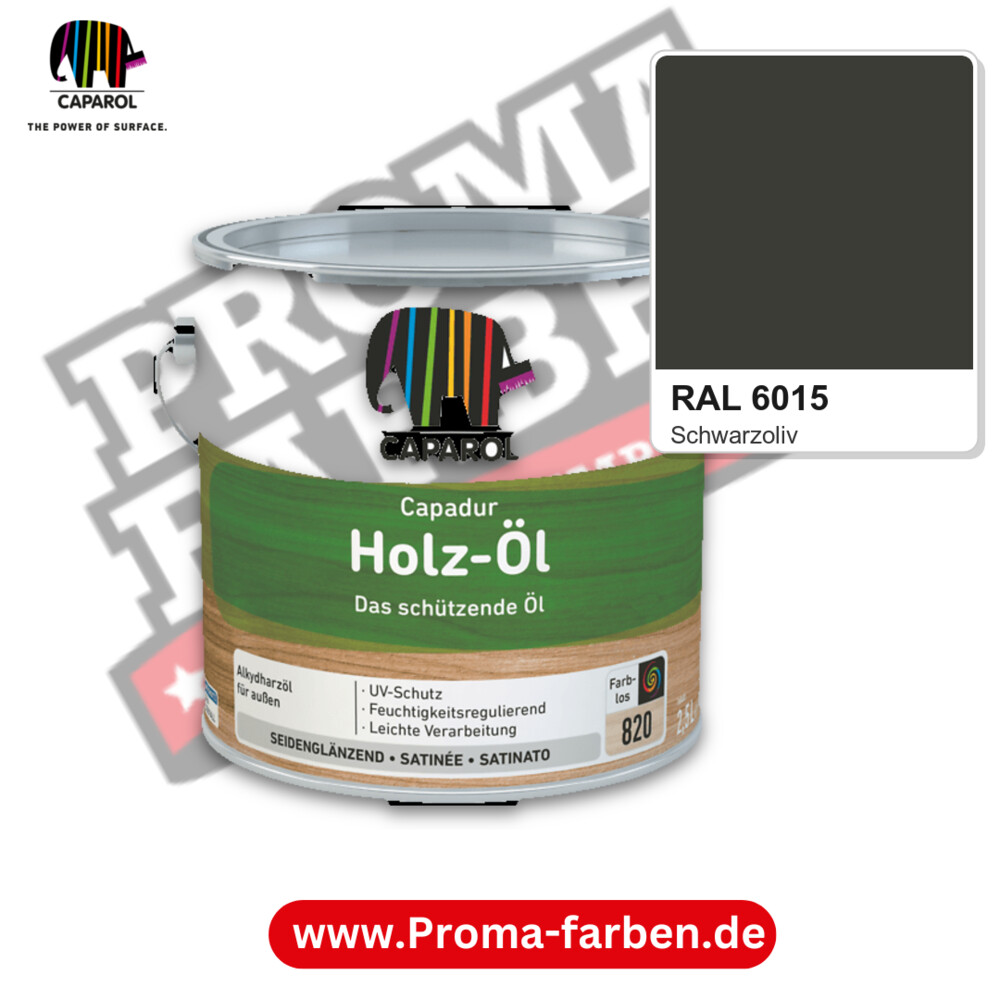 Caparol Capadur Holz-Öl RAL 6015 kaufen Proma Farben Hamburg
