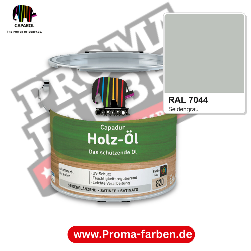 Caparol Capadur Holz-Öl RAL 7044 kaufen Proma Farben Hamburg