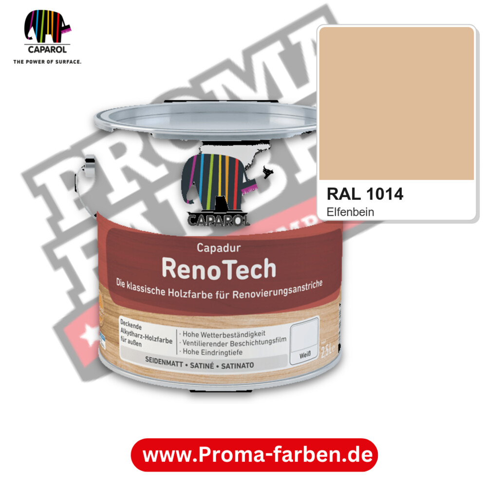 Caparol Capadur RenoTech RAL 1014 kaufen Proma Farben Hamburg