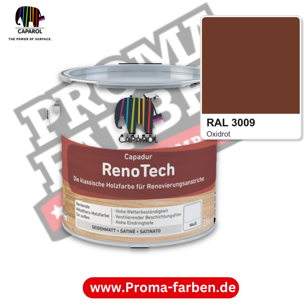 Caparol Capadur RenoTech RAL 3009 kaufen Proma Farben Hamburg