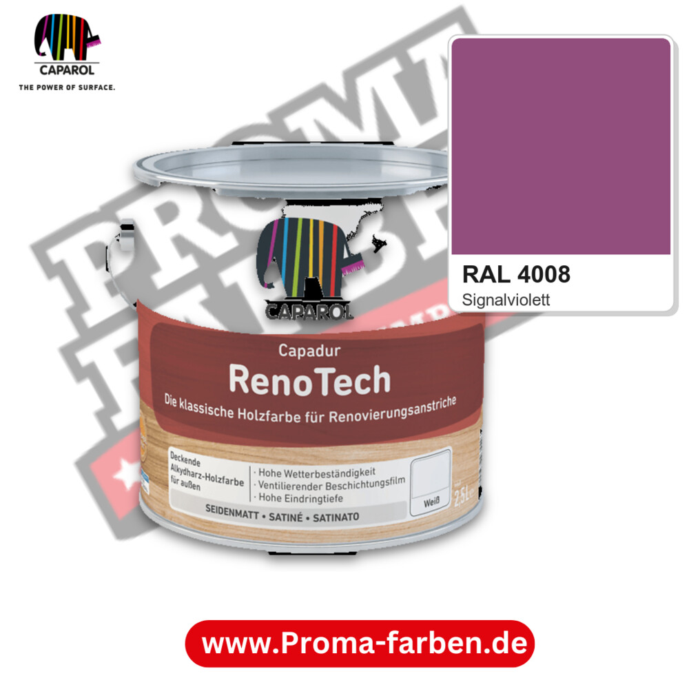 Caparol Capadur RenoTech RAL 4008 kaufen Proma Farben Hamburg