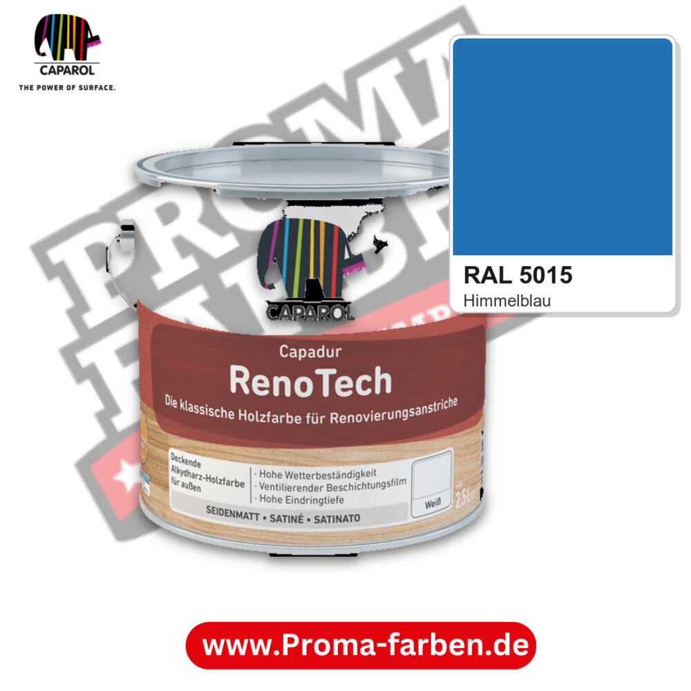 Caparol Capadur RenoTech RAL 5015 kaufen Proma Farben Hamburg