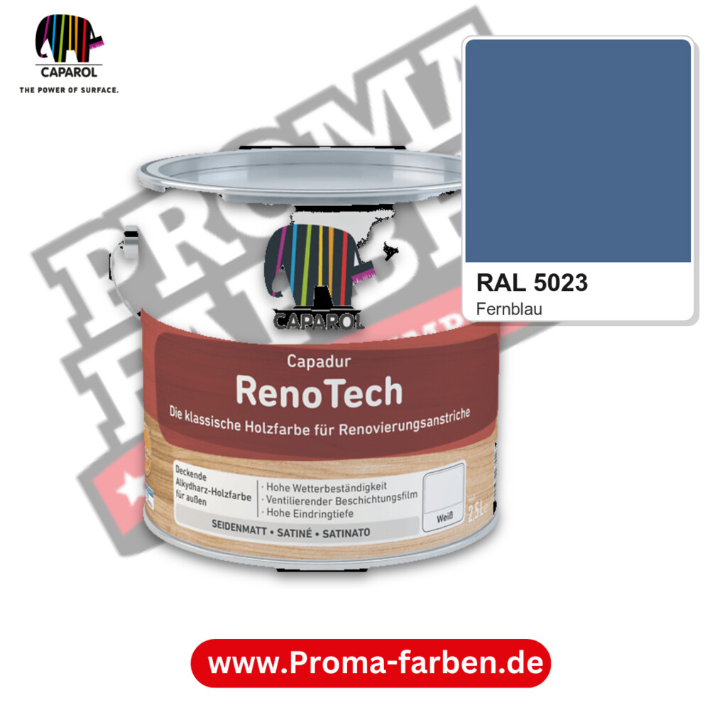 Caparol Capadur RenoTech RAL 5023 kaufen Proma Farben Hamburg