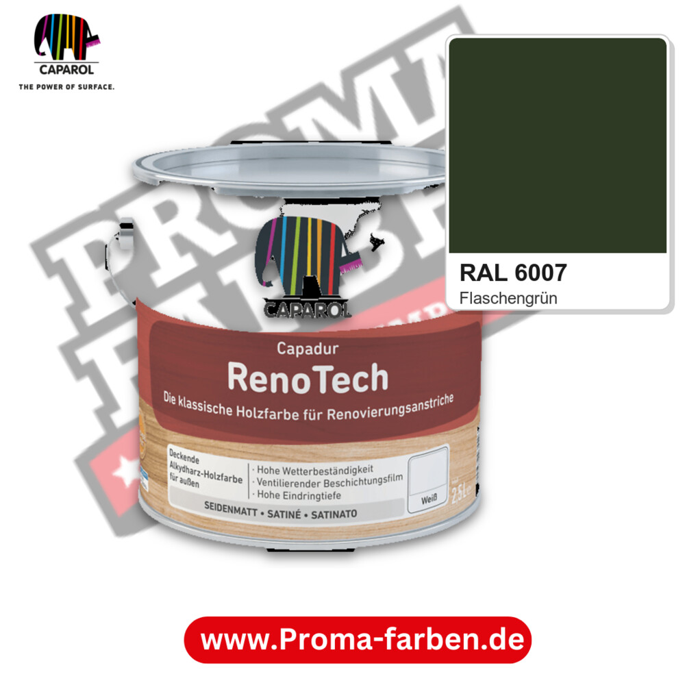 Caparol Capadur RenoTech RAL 6007 kaufen Proma Farben Hamburg