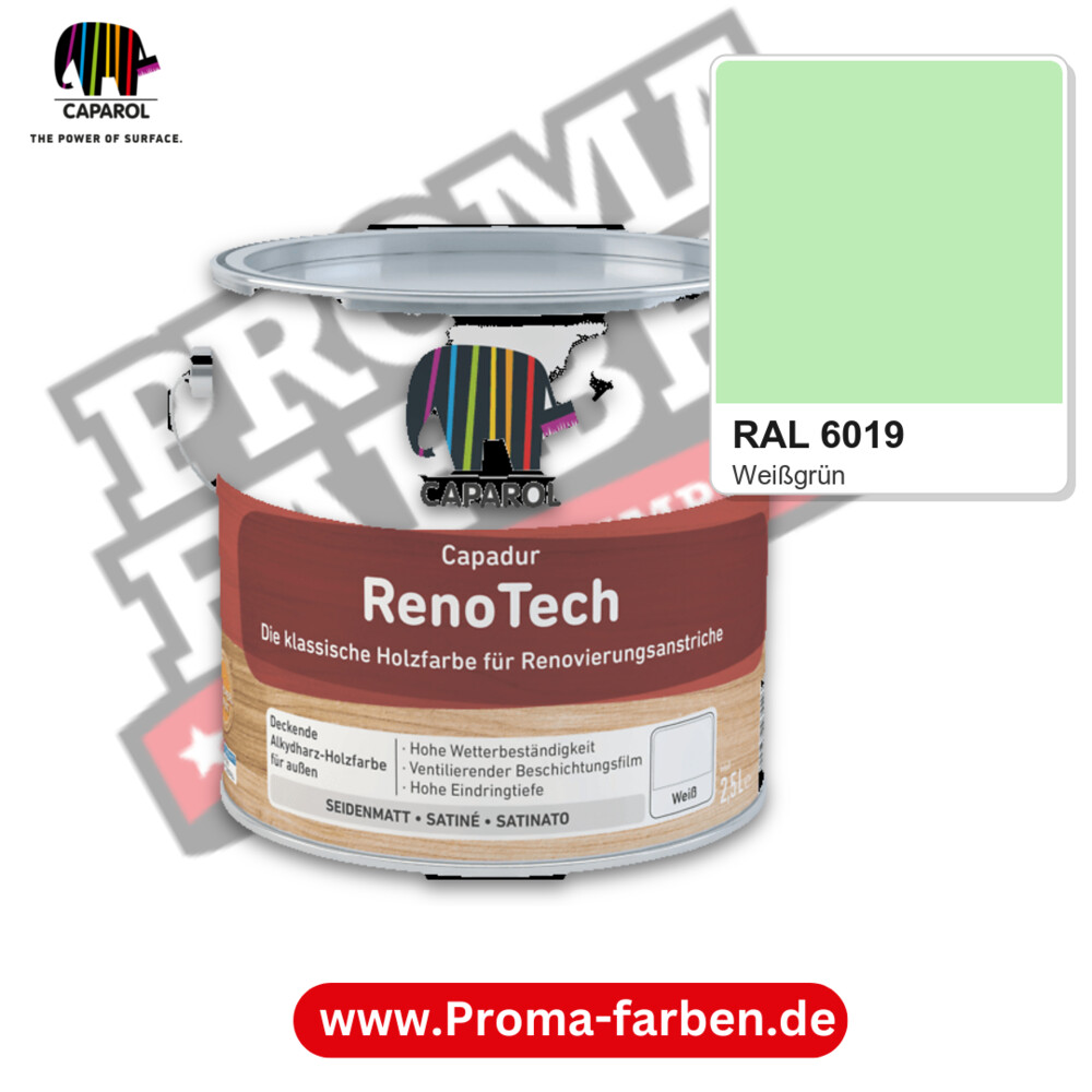 Caparol Capadur RenoTech RAL 6019 kaufen Proma Farben Hamburg
