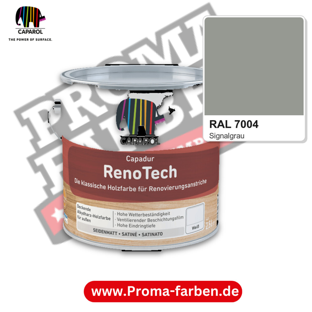 Caparol Capadur RenoTech RAL 7004 kaufen Proma Farben Hamburg