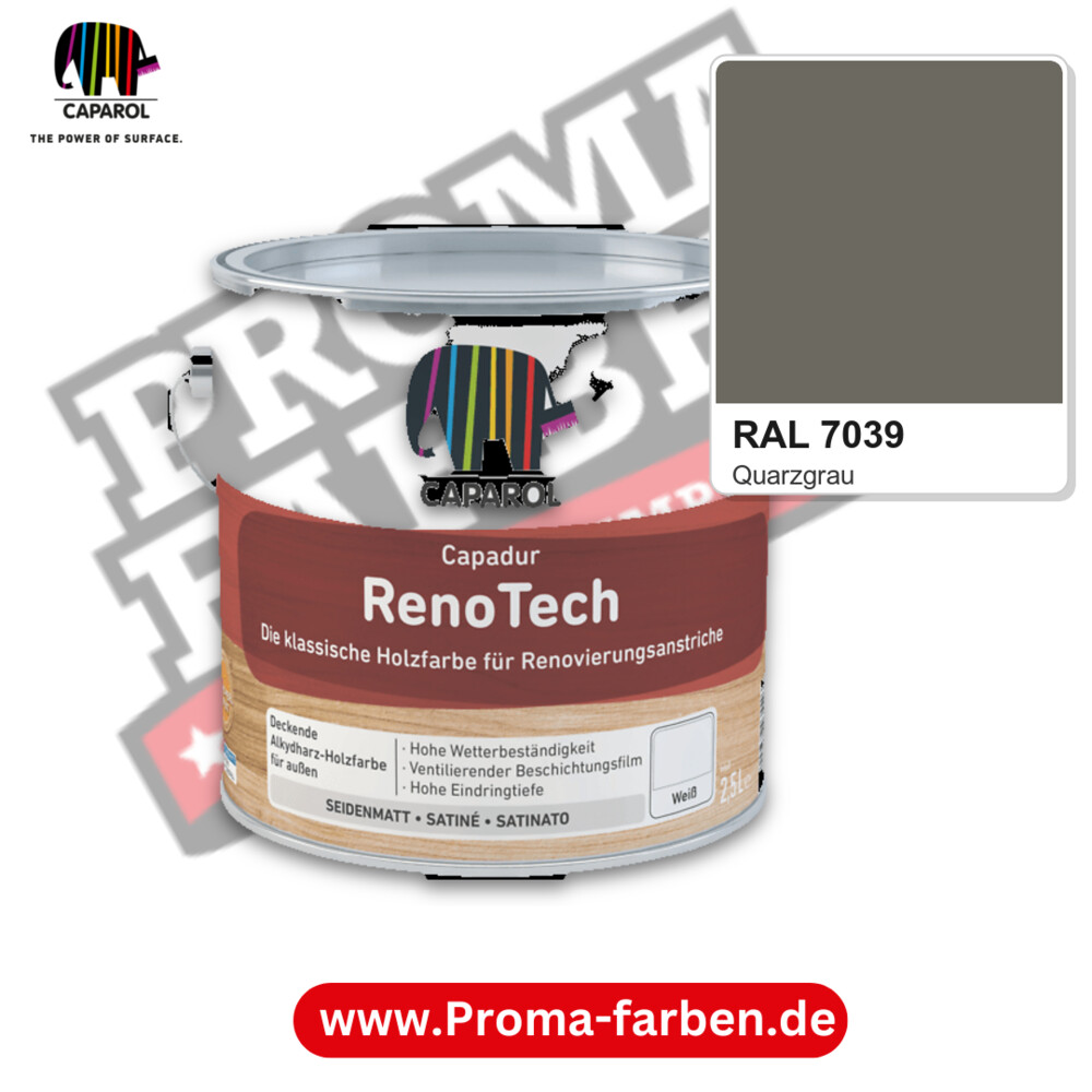 Caparol Capadur RenoTech RAL 7039 kaufen Proma Farben Hamburg