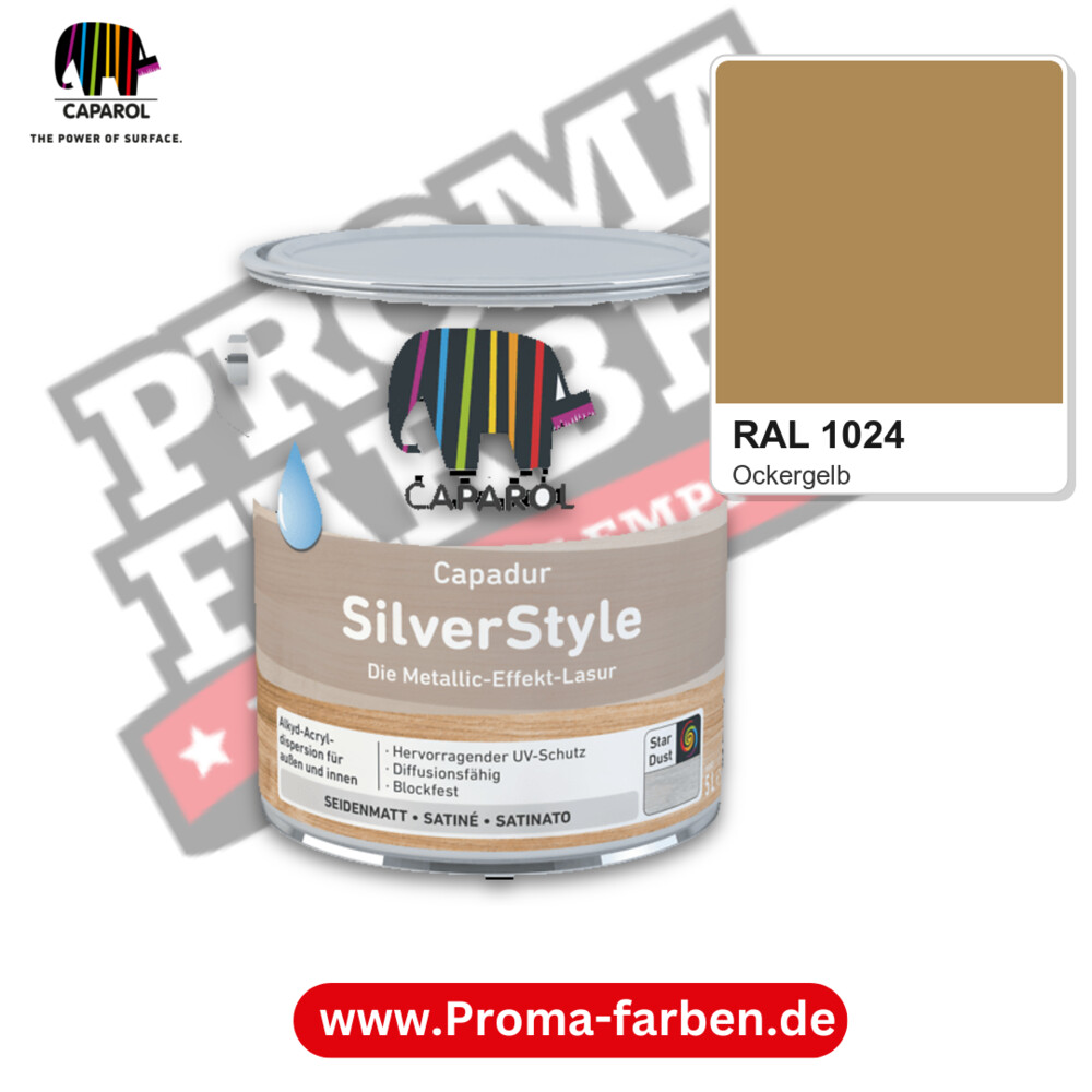 Caparol Capadur SilverStyle RAL 1024 kaufen Proma Farben Hamburg