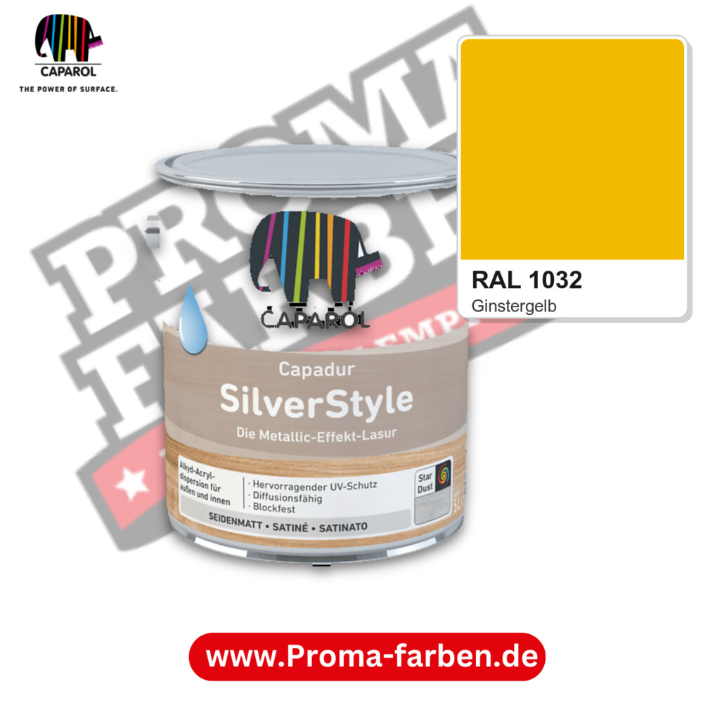 Caparol Capadur SilverStyle RAL 1032 kaufen Proma Farben Hamburg