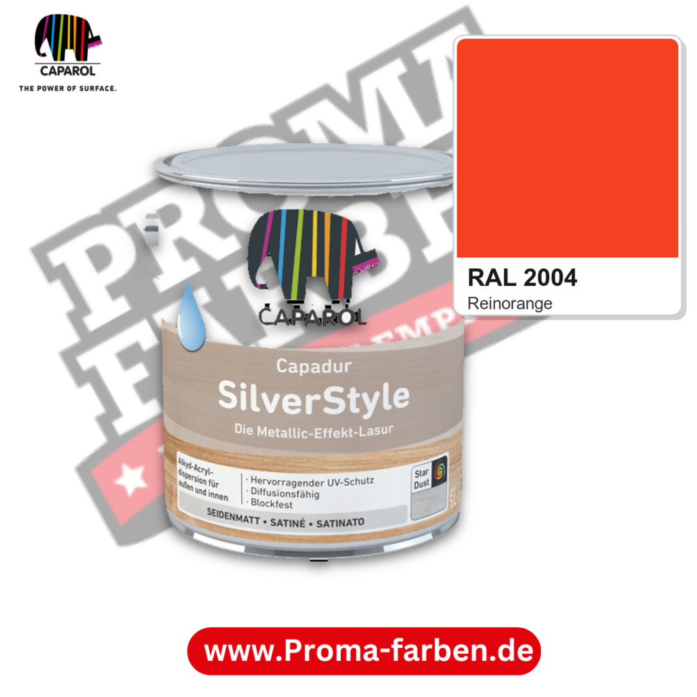 Caparol Capadur SilverStyle RAL 2004 kaufen Proma Farben Hamburg