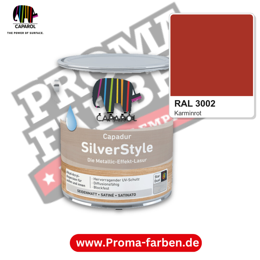 Caparol Capadur SilverStyle RAL 3002 kaufen Proma Farben Hamburg