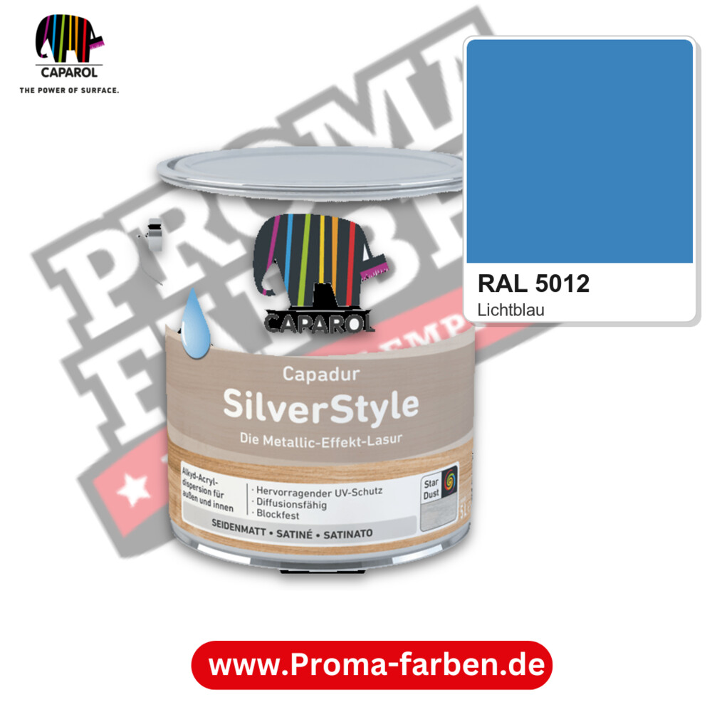 Caparol Capadur SilverStyle RAL 5012 kaufen Proma Farben Hamburg