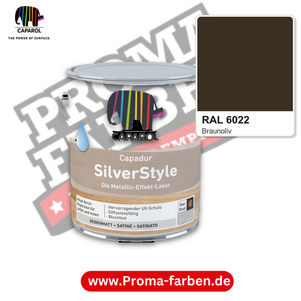 Caparol Capadur SilverStyle RAL 6022 kaufen Proma Farben Hamburg