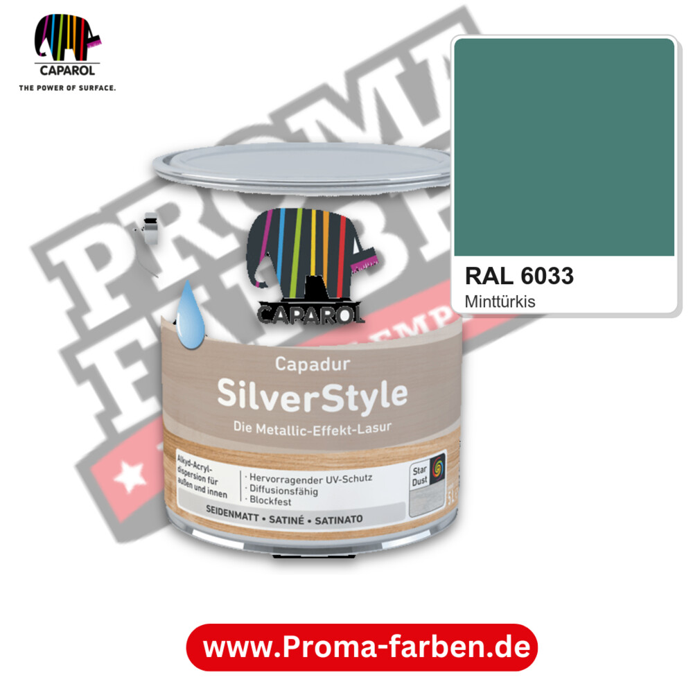 Caparol Capadur SilverStyle RAL 6033 kaufen Proma Farben Hamburg