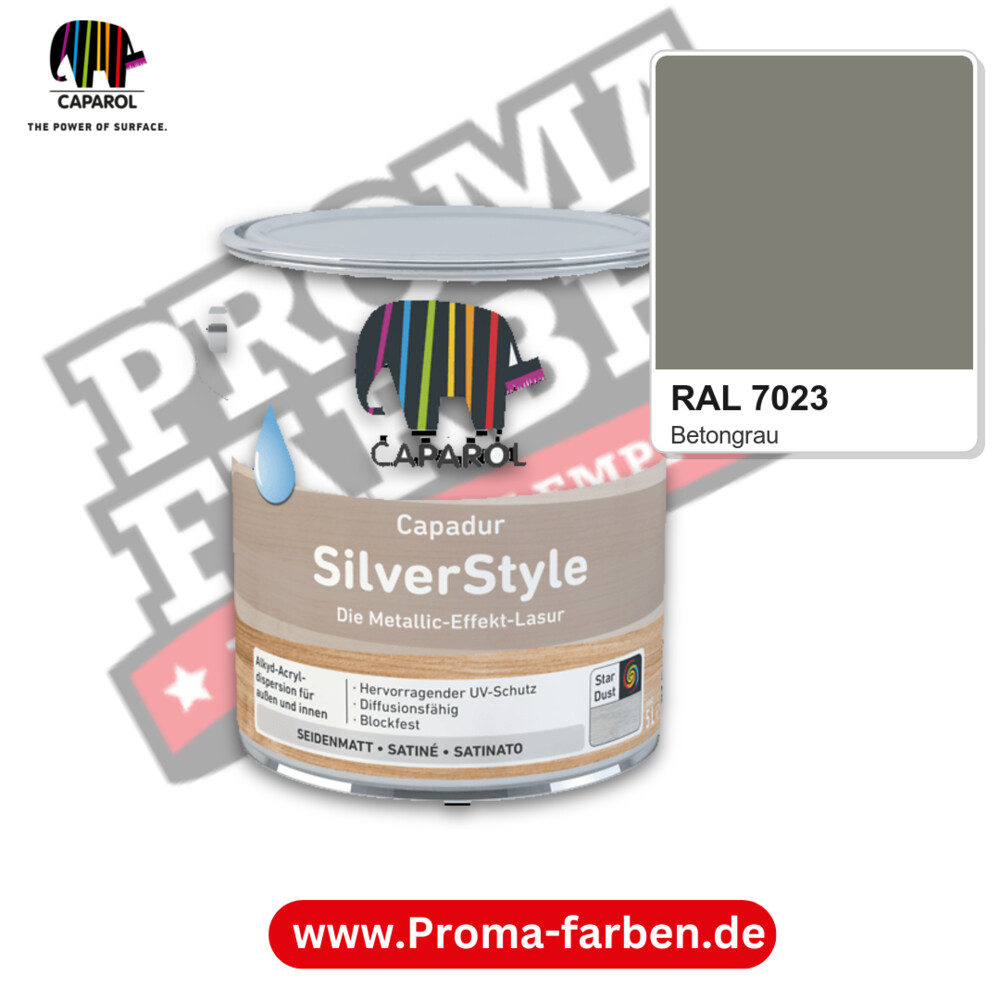Caparol Capadur SilverStyle RAL 7023 kaufen Proma Farben Hamburg