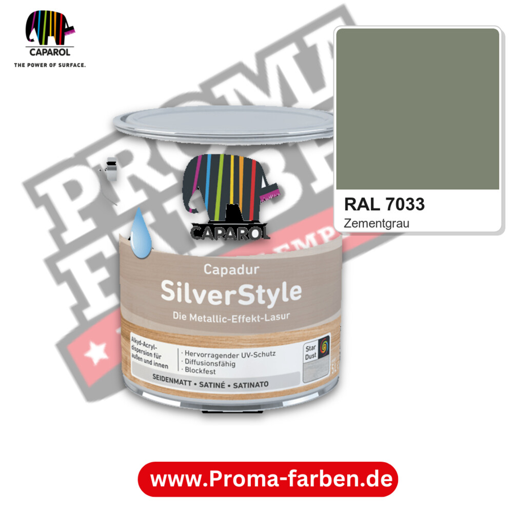 Caparol Capadur SilverStyle RAL 7033 kaufen Proma Farben Hamburg
