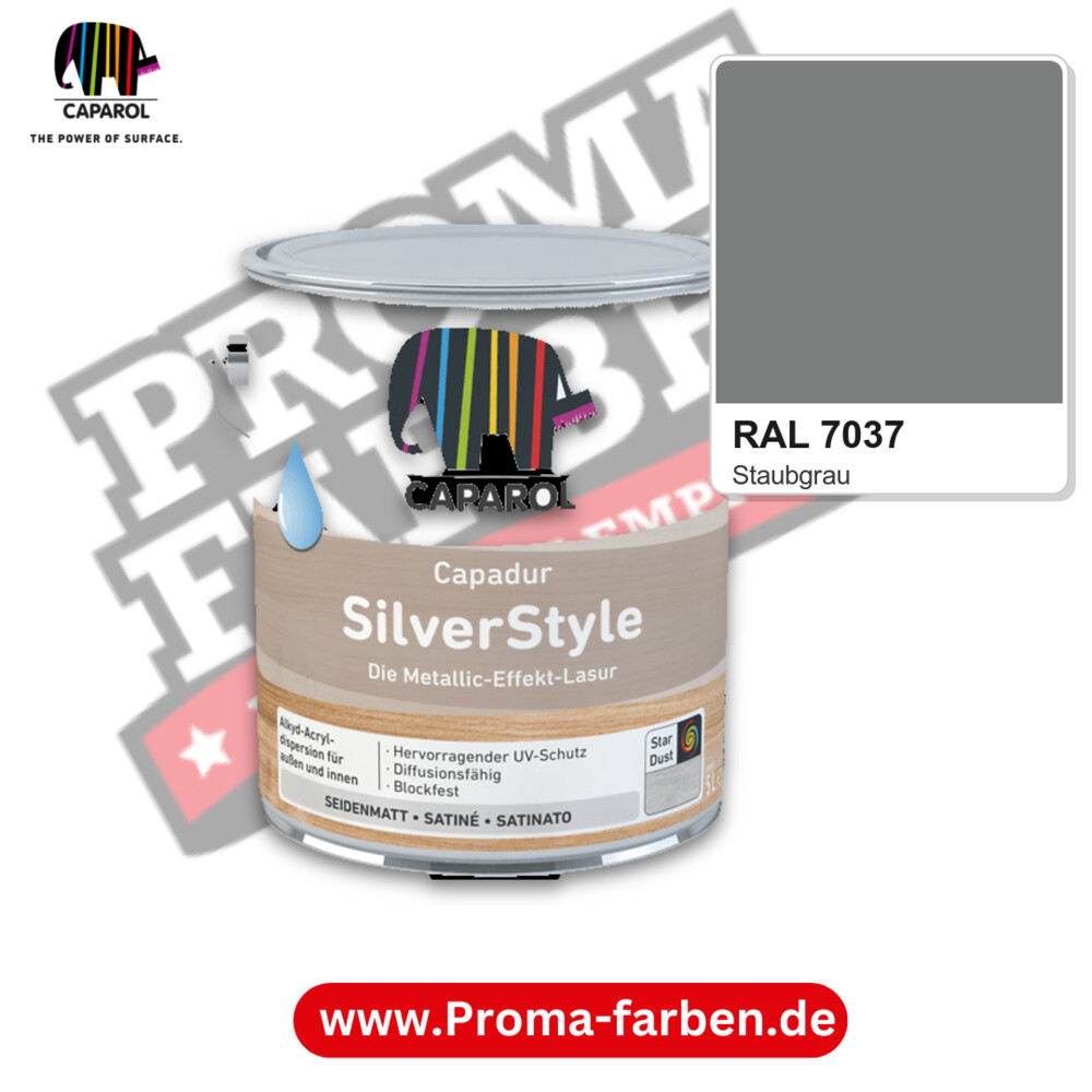 Caparol Capadur SilverStyle RAL 7037 kaufen Proma Farben Hamburg