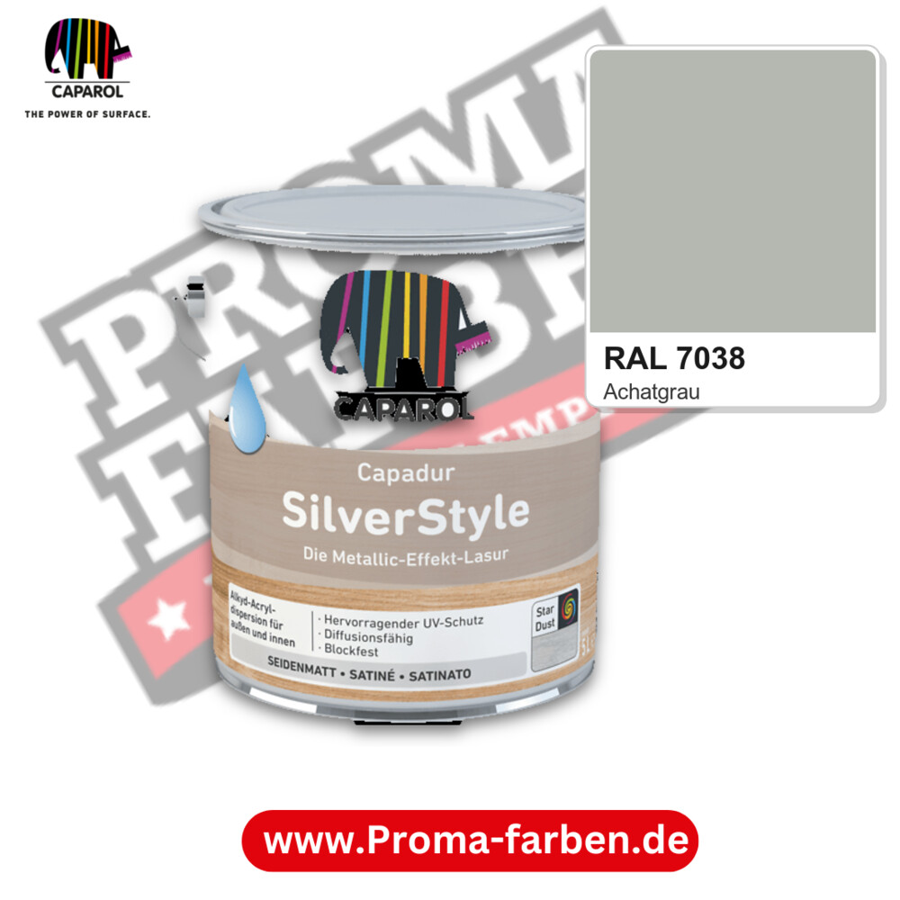 Caparol Capadur SilverStyle RAL 7038 kaufen Proma Farben Hamburg