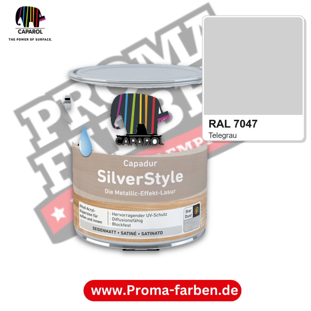 Caparol Capadur SilverStyle RAL 7047 kaufen Proma Farben Hamburg