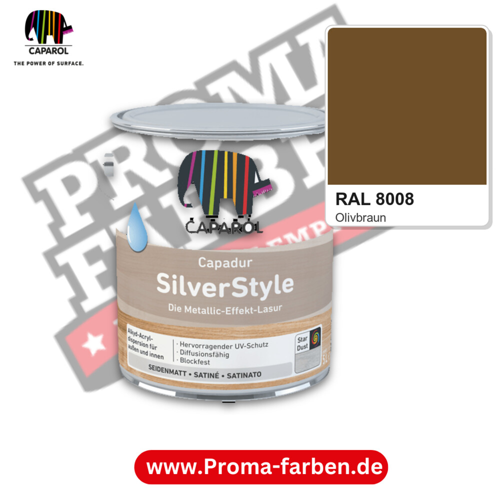 Caparol Capadur SilverStyle RAL 8008 kaufen Proma Farben Hamburg