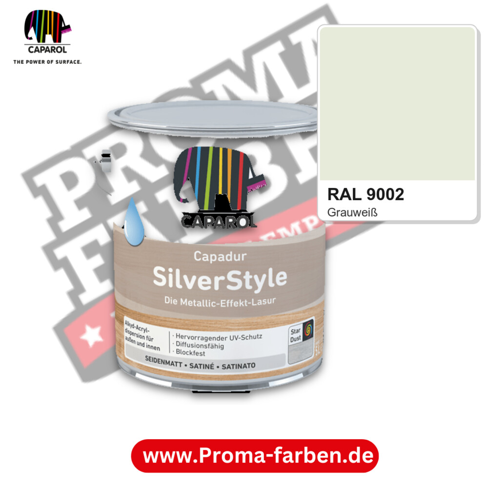 Caparol Capadur SilverStyle RAL 9002 kaufen Proma Farben Hamburg