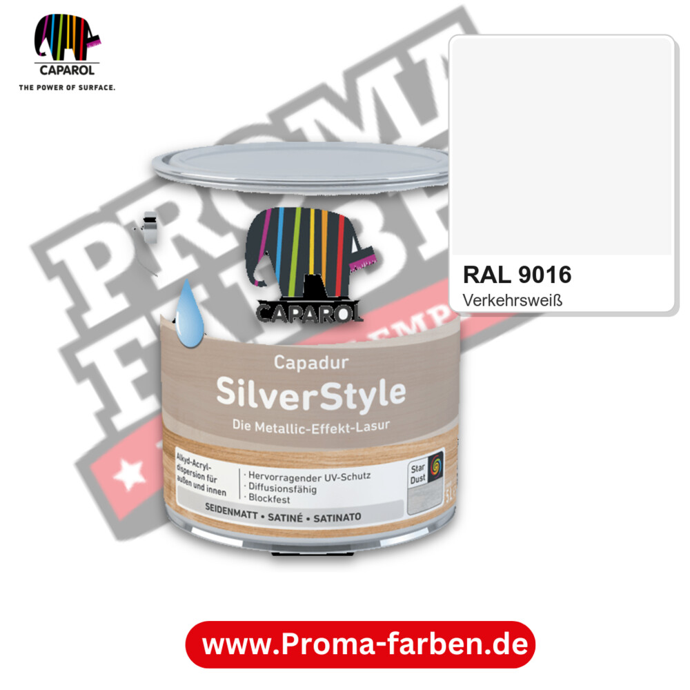 Caparol Capadur SilverStyle RAL 9016 kaufen Proma Farben Hamburg