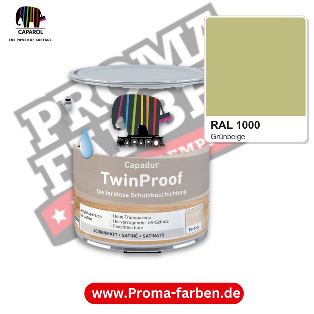 Caparol Capadur TwinProof RAL 1000 kaufen Proma Farben Hamburg