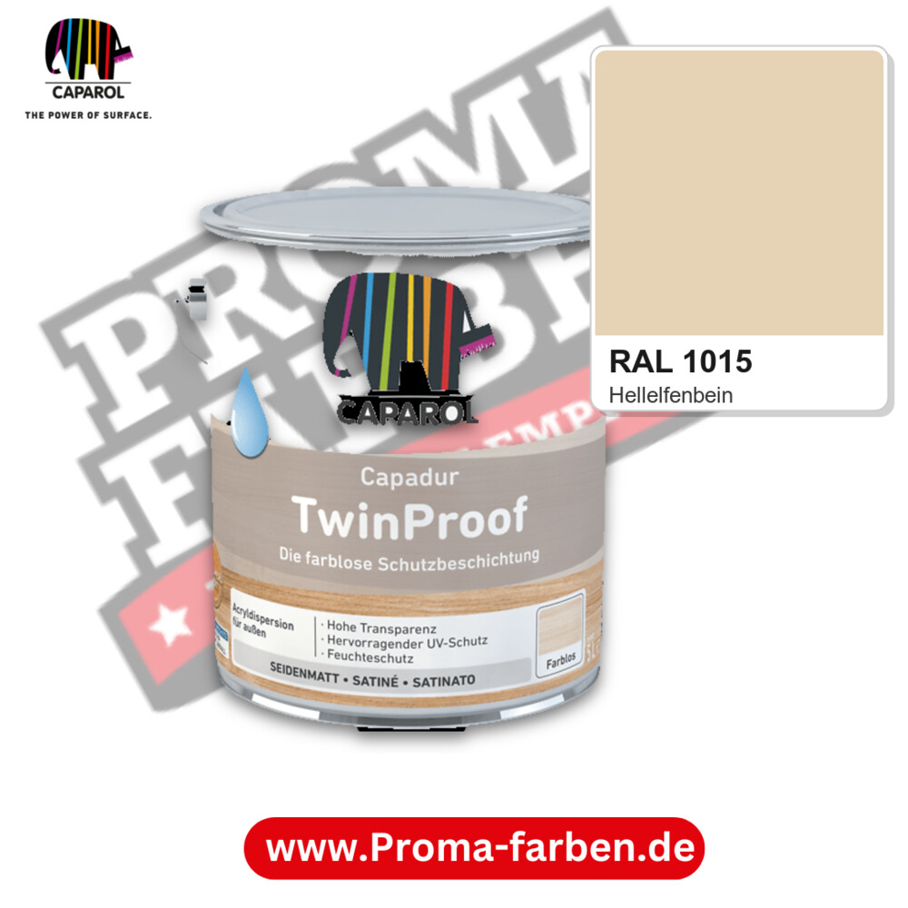 Caparol Capadur TwinProof RAL 1015 kaufen Proma Farben Hamburg
