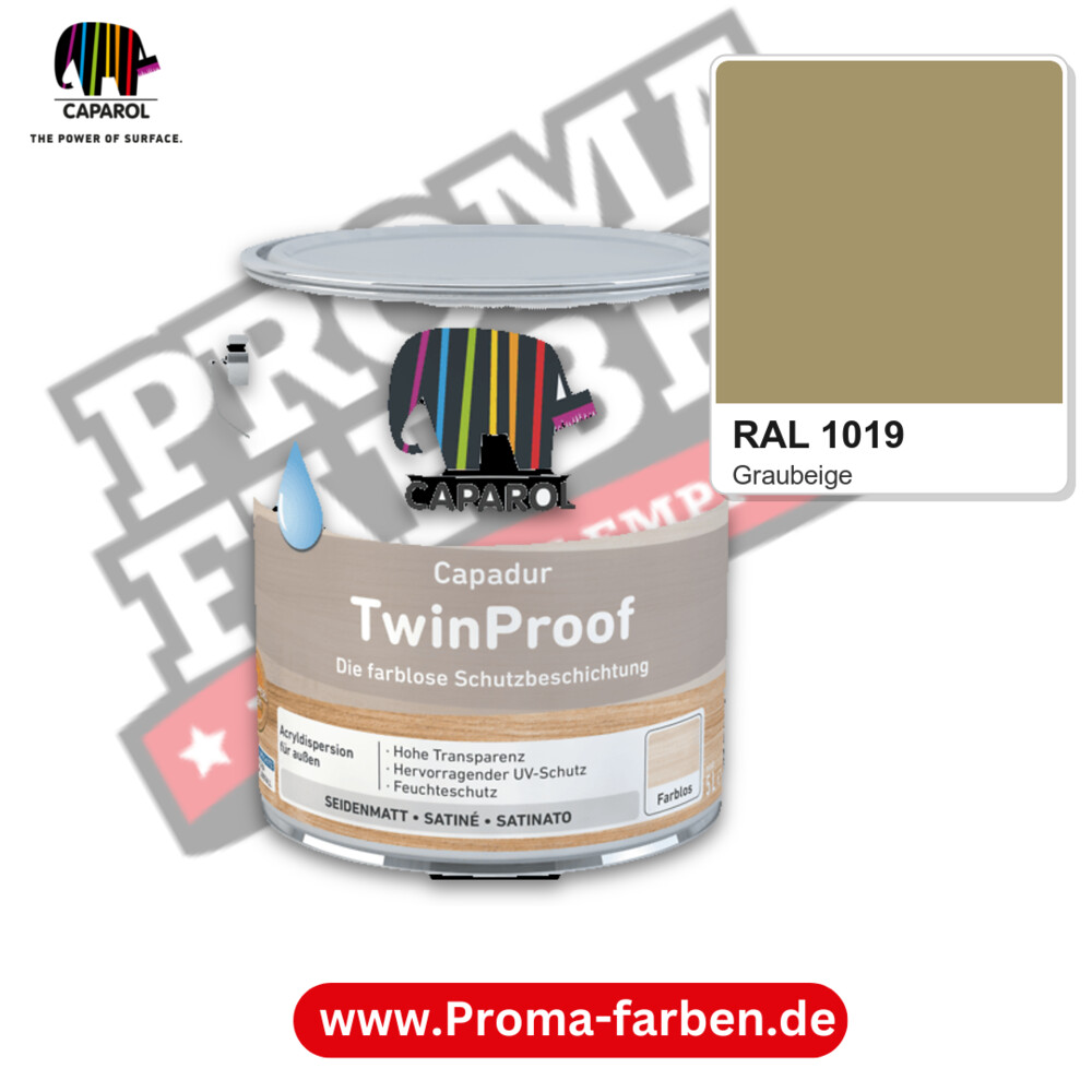 Caparol Capadur TwinProof RAL 1019 kaufen Proma Farben Hamburg