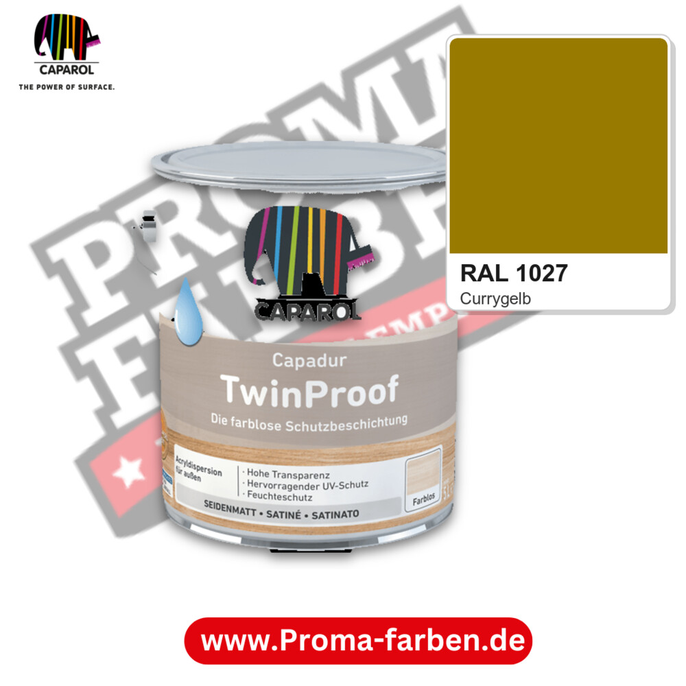 Caparol Capadur TwinProof RAL 1027 kaufen Proma Farben Hamburg