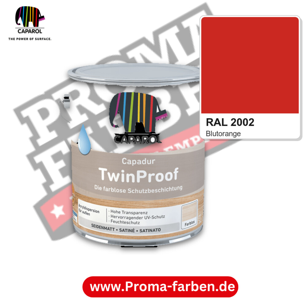 Caparol Capadur TwinProof RAL 2002 kaufen Proma Farben Hamburg