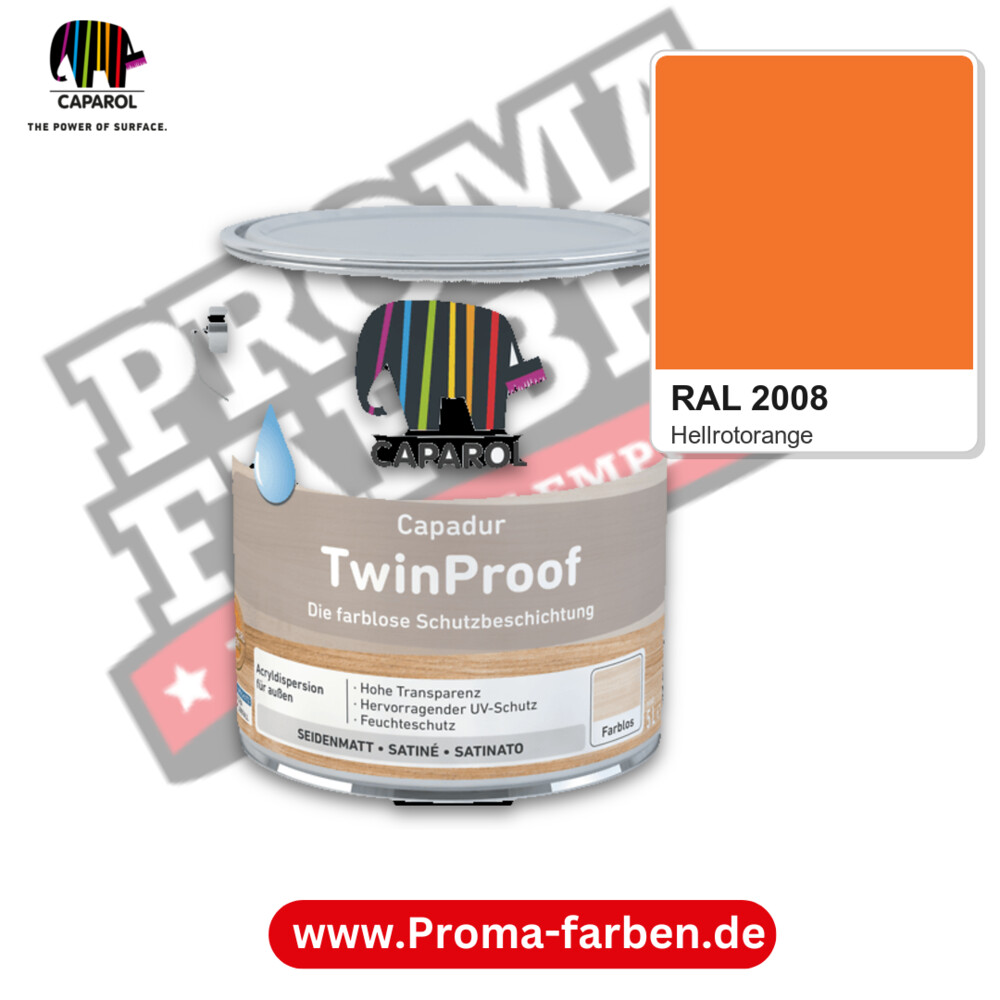 Caparol Capadur TwinProof RAL 2008 kaufen Proma Farben Hamburg