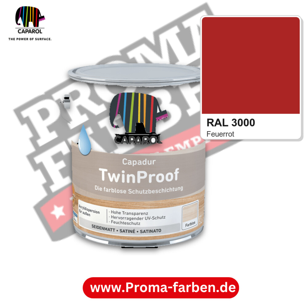 Caparol Capadur TwinProof RAL 3000 kaufen Proma Farben Hamburg