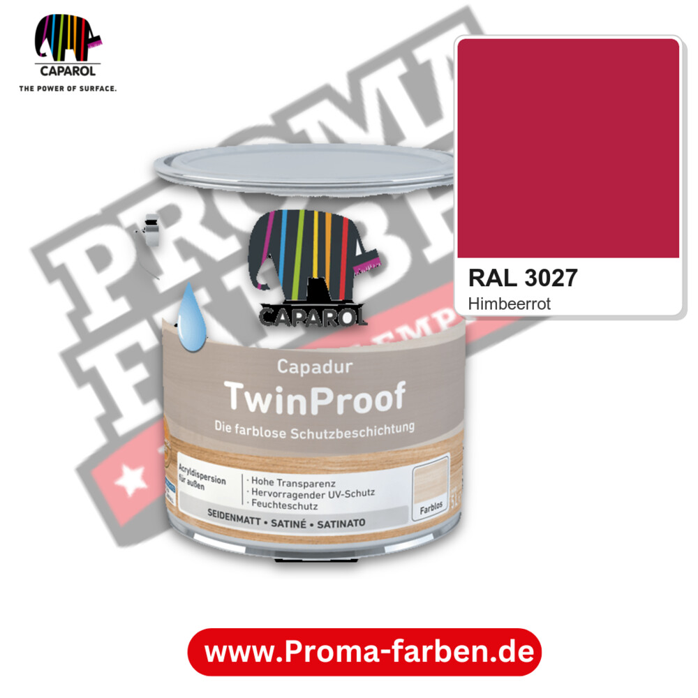 Caparol Capadur TwinProof RAL 3027 kaufen Proma Farben Hamburg