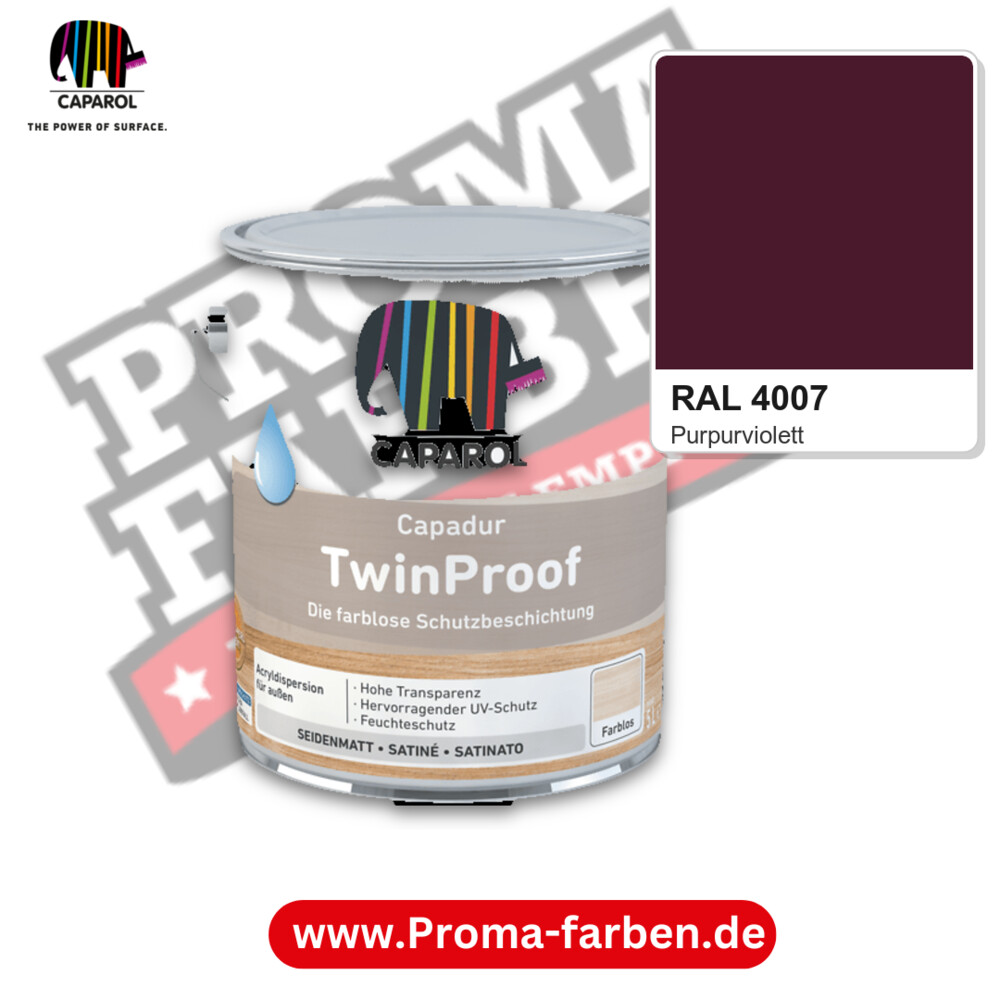 Caparol Capadur TwinProof RAL 4007 kaufen Proma Farben Hamburg