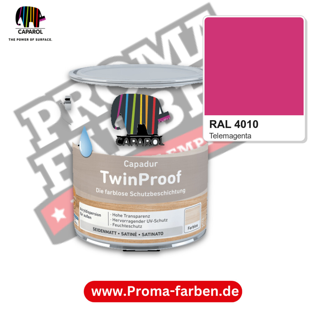 Caparol Capadur TwinProof RAL 4010 kaufen Proma Farben Hamburg